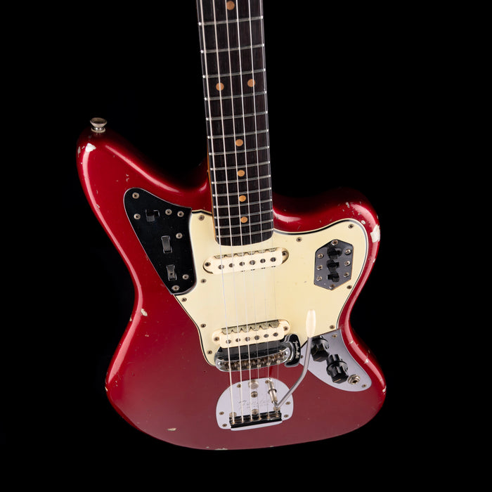 Vintage 1964 Fender Jaguar with matching Headstock - Candy Apple Red With OHSC