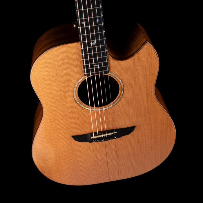Vintage 1988 Goodall PSC-332 - Natural Acoustic-Electric Guitar With HSC