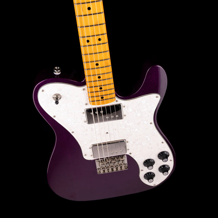 Used Squier Limited Edition Classic Vibe Telecaster Deluxe Purple Sparkle With Gig Bag