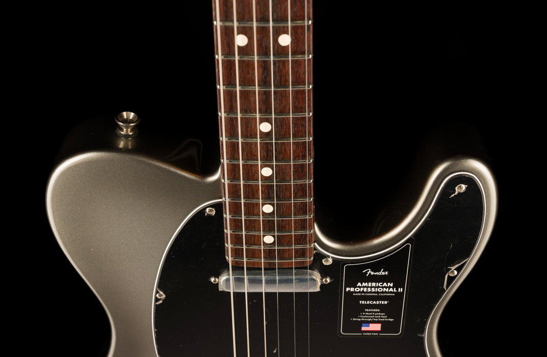 Used Fender American Professional II Telecaster Rosewood Board Mercury With Case