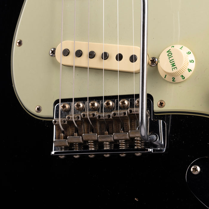 Used 2023 Fender Custom Shop 1962 Strat Journeyman Relic - Black  With OHSC