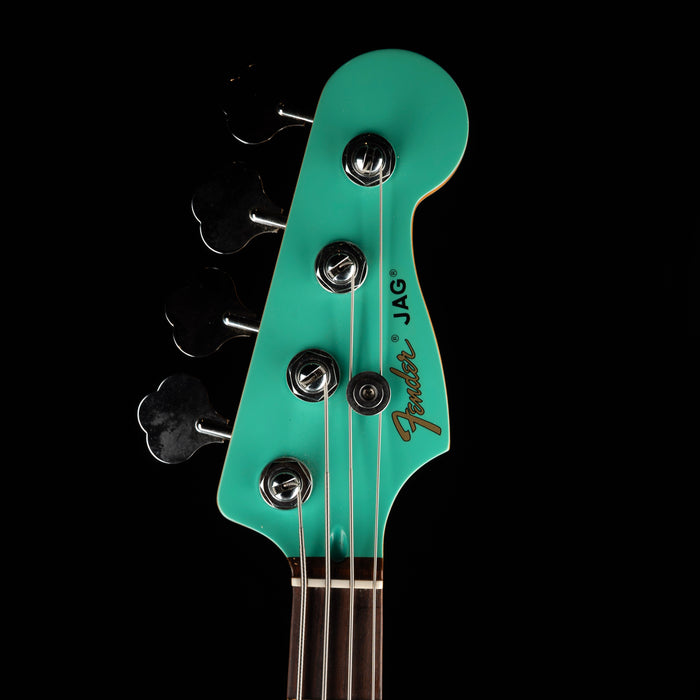 Used 2024 Fender Limited Edition Mark Hoppas Jaguar Bass - Seafoam Green With Gig Bag