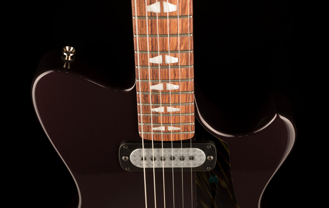 Powers Electric A-Type Amethyst Pearl Metallic with Softshell Case