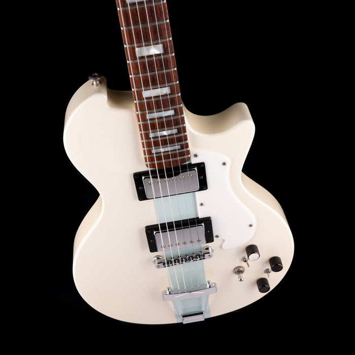Pre-Owned Moniker Rival Electric Guitar White With Gig Bag