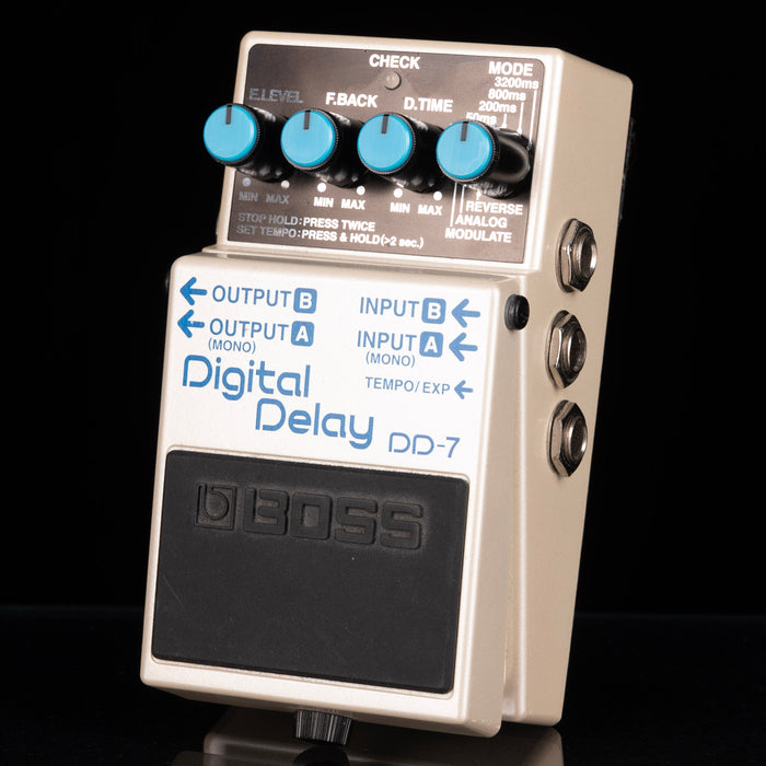 Used Boss DD-7 Digital Delay Pedal With Box