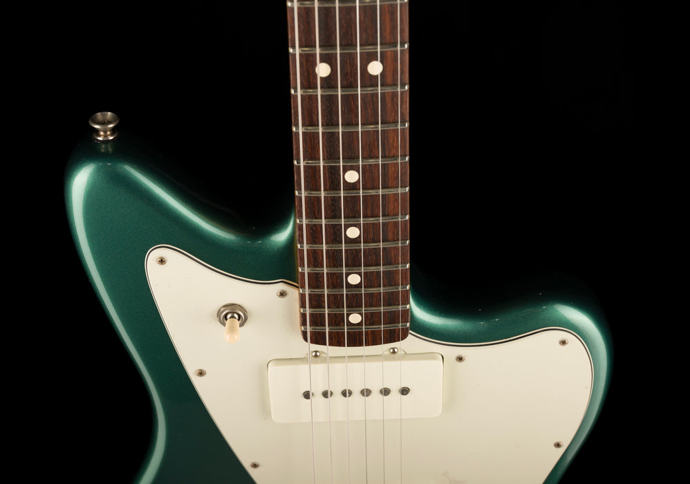 Pre Owned 2015 Fender Limited Edition American Special Jazzmaster Sherwood Green Metallic With Case