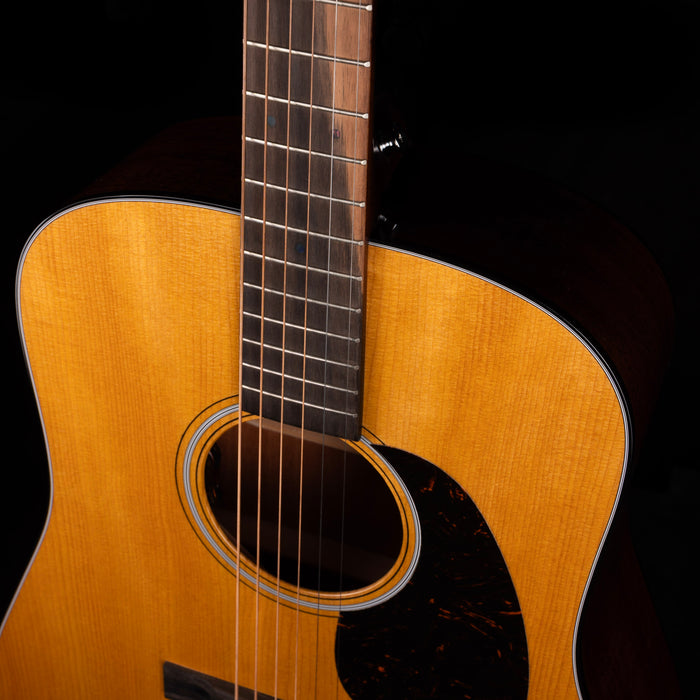 Martin DE Retro Plus Mahogany Natural Acoustic Guitar with Case