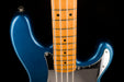 Pre Owned Fender 80’s Modded “Steve Harris-Style” Precision Bass Lake Placid Blue With Case