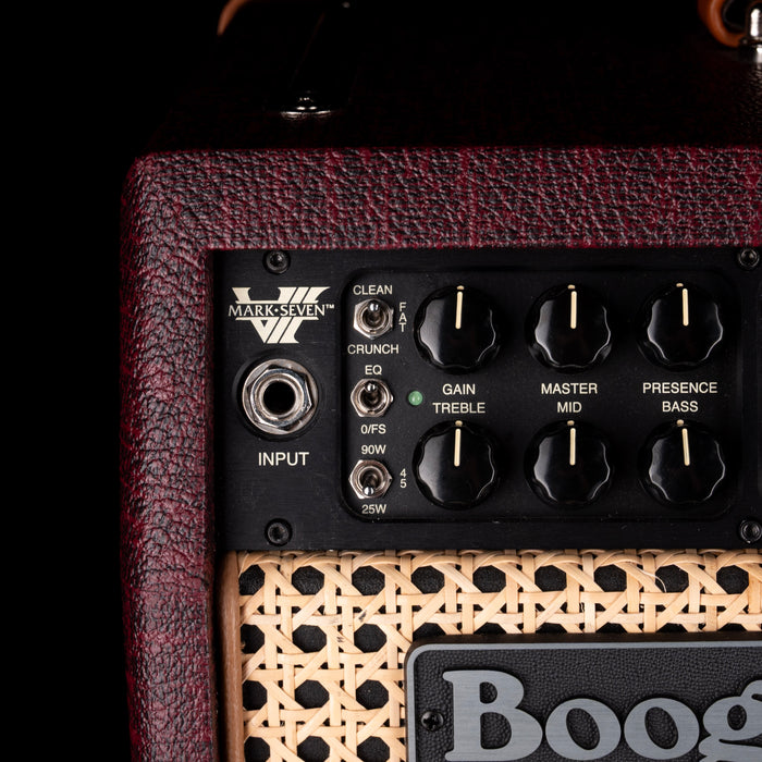 Used Mesa-Boogie Mark VII Custom Vintage Bordeaux Bronco 1x12" Guitar Amp Combo With Footswitch