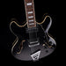 Pre-Owned D’Angelico Premier DC Semi Hollowbody Black With Gig Bag