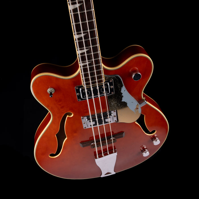 Used Eastwood Classic 4 Bass Walnut With Case