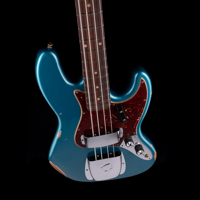 Fender Custom Shop 1960 Jazz Bass Relic Aged Ocean Turquoise