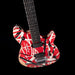 EVH Limited Edition Wolfgang Special Striped Series Aged Red, Black, and White with Gig Bag
