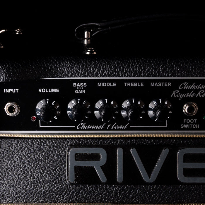 Pre-Owned Rivera Clubster Royale Rec 1x10" Black With Tan Grille Guitar Amp Combo