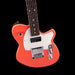 Used Reverend Charger Cleancut Feisty Red with Soft Case