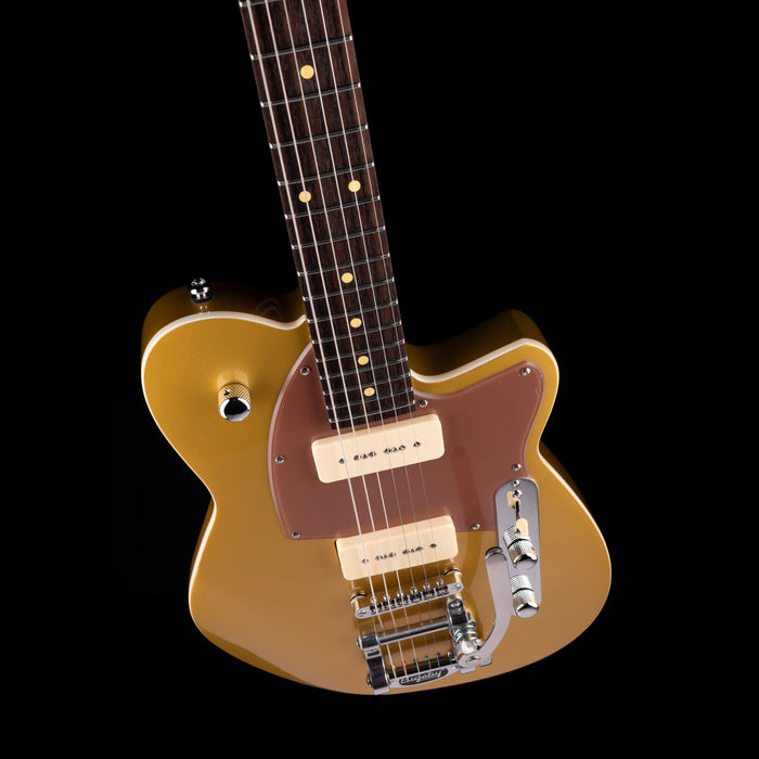 Reverend Charger 290 Bigsby Venetian Gold with Case