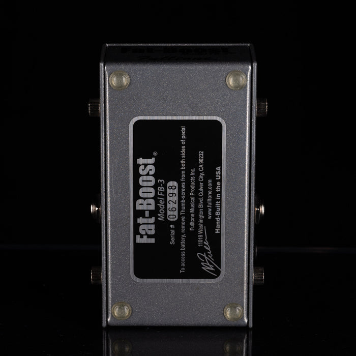 Used Fulltone Fat Boost FB-3 Boost Pedal With Box