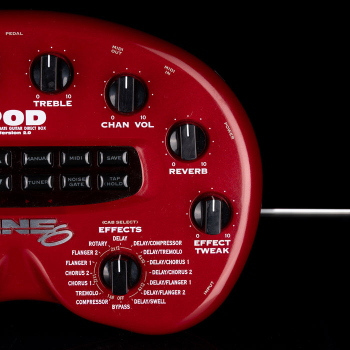Used Line 6 POD V2 Guitar Multi-Effects Pedal