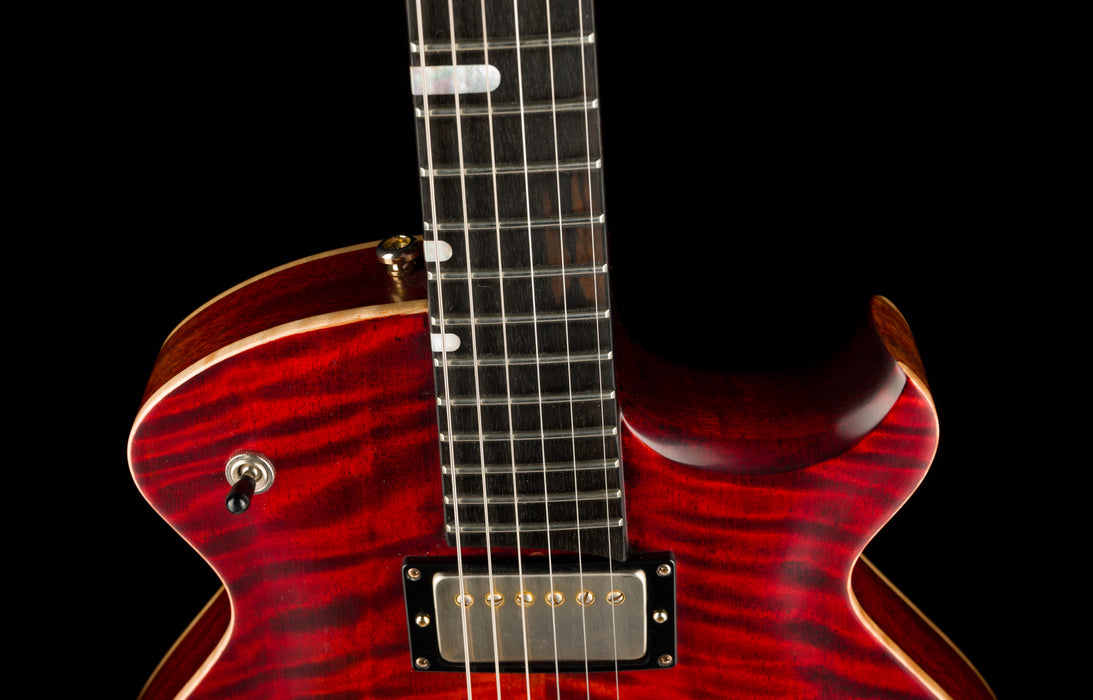 Pre Owned Eastman El Rey 3 Otto D'Ambrosio Cherry Flame Top With OHSC