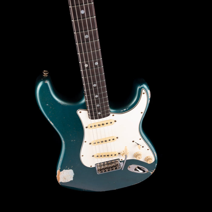 Fender Custom Shop Masterbuilt Jason Smith 1965 Stratocaster Relic Aged Ocean Turquoise With Case