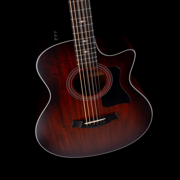 Pre-Owned 2023 USA Taylor 326ce Baritone-8 Special Edition Acoustic Electric Shaded Edgeburst with OHSC
