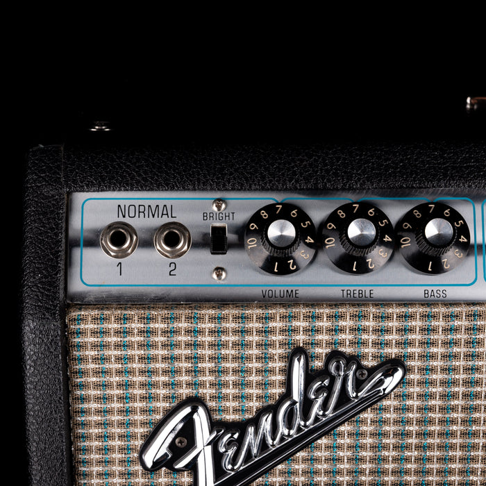 Vintage 1972 Fender Super Reverb Guitar Amp Combo with Footswitch and Cover