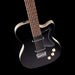 Pre-Owned 2011 Jerry Jones “Silver Jones” Bass6 Single Cutaway Black With OHSC