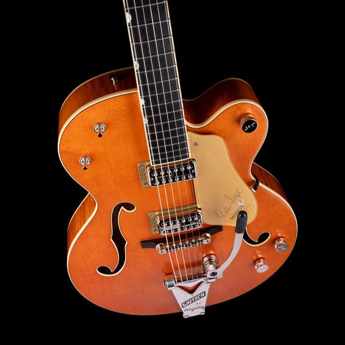 Gretsch G6120T-BSSMK Brian Setzer Signature Nashville Hollow Body '59 "Smoke" Orange with Case