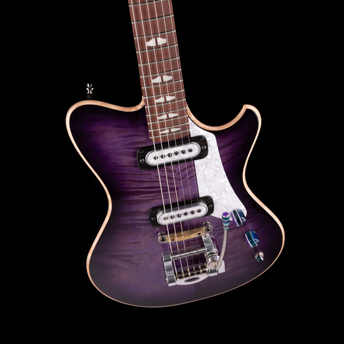 Powers Electric A-Type Select Ube Burst with Soft Case