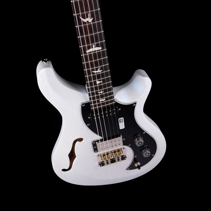 PRS S2 Vela Semi Hollow Satin Pearl White with Gig Bag