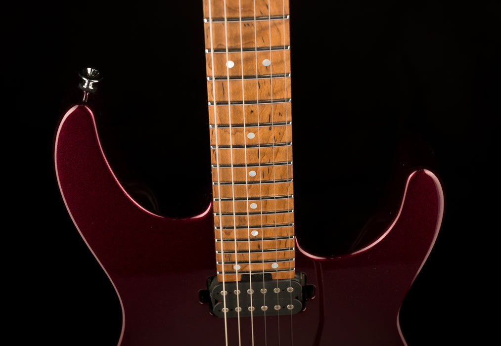 Used Charvel USA Select DK24 HH 2PT CM Caramelized Flame Oxblood With Case