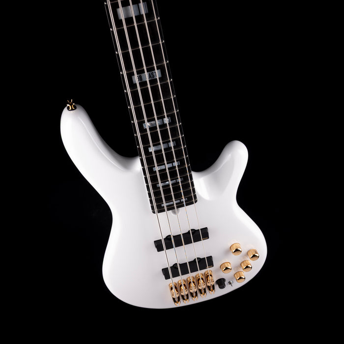 Yamaha NNBE2 Nathan East Signature 5-String Electric Bass White with Case