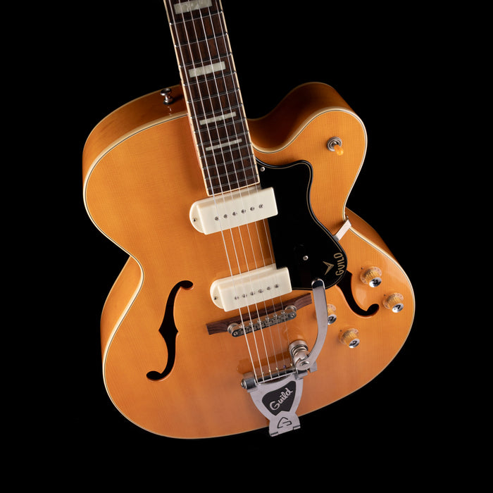 Pre-Owned 2013 Guild Newark St. Collection X-175B - Blonde With OHSC