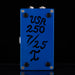 Reverie Circuitry High Striker Distortion 250 Blue Pedal