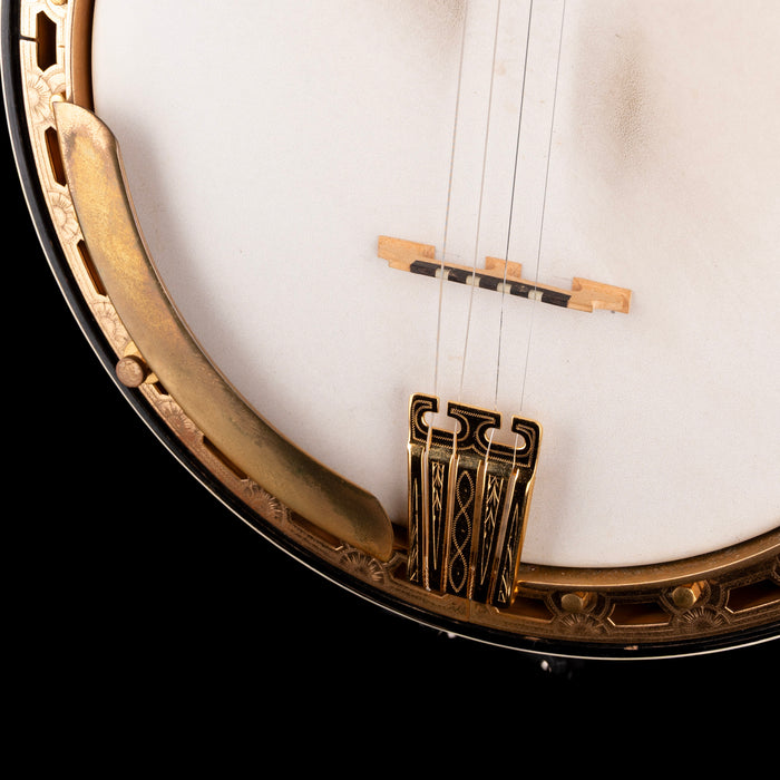 Pre-Owned 1962 Vega Jerry Van Dyke Vegavox Deluxe IV Tenor Banjo Blonde With OHSC