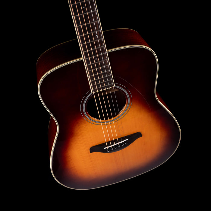Used Yamaha FG-TA TransAcoustic Dreadnought Acoustic-Electric Guitar Brown Sunburst