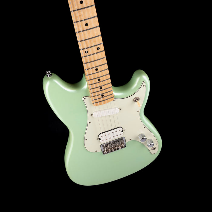Pre-Owned 2021 Fender 75th Anniversary Duo Sonic HS Surf Pearl With Gig Bag