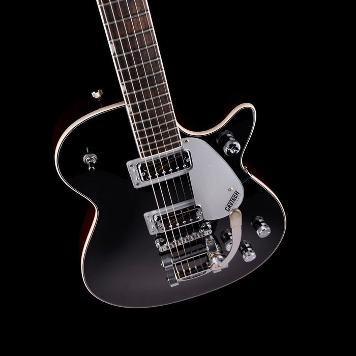 Pre Owned Gretsch G5230T Electromatic Jet With Bigsby And TV Jones Pickups Black Electric Guitar