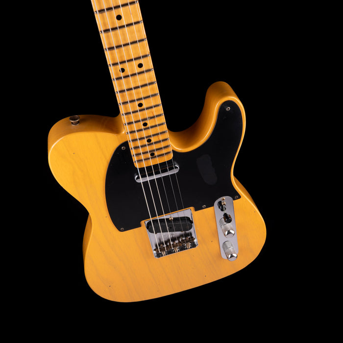 Fender Custom Shop 1952 Telecaster 60's C Journeyman Relic Butterscotch Blonde With Case