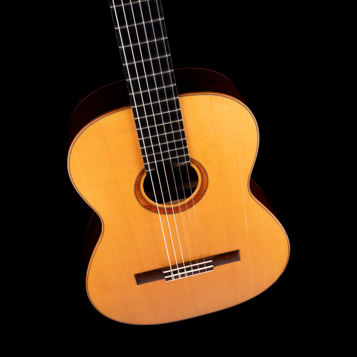 Pre-Owned Wesley Brandt Hermann Houser Classical Guitar Natural With Pickup With Case