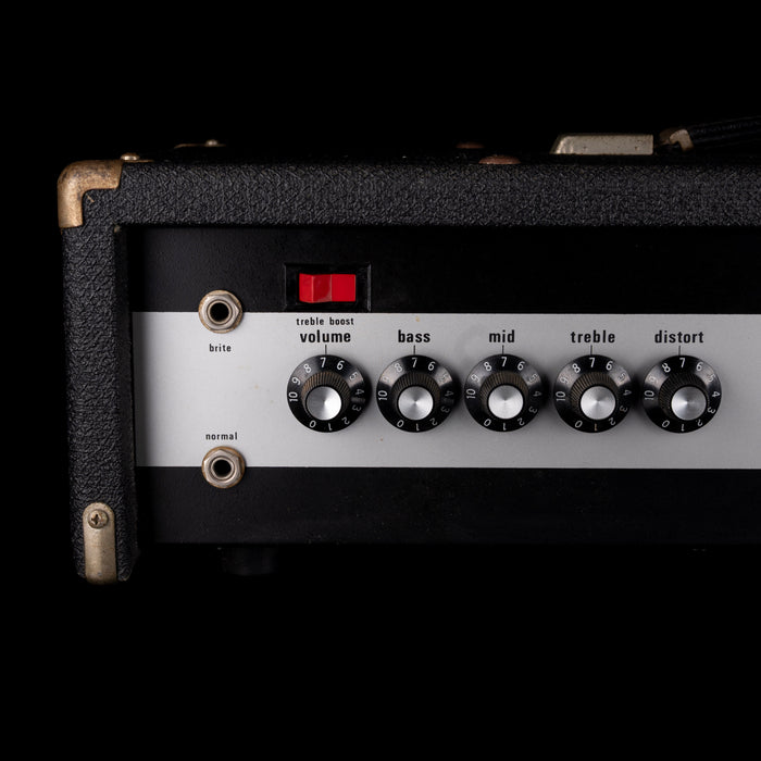 Pre-Owned 1970's Sunn Concert Bass Amp Head - Silverface
