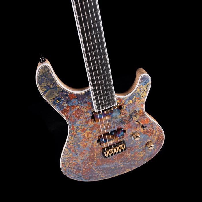 Mayones Regius 6 Imperial Nebula Splash with Case