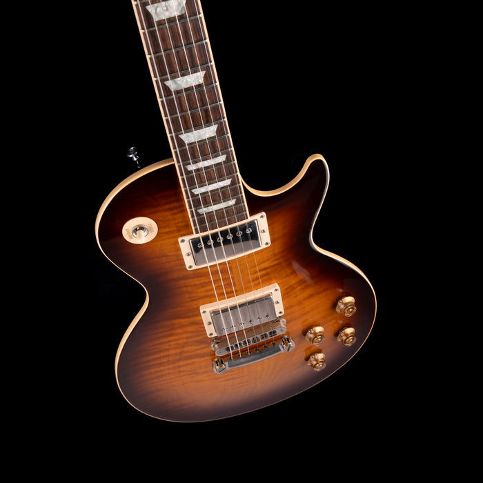 Pre-Owned 2003 Gibson Les Paul Standard Plus Top - Desert Burst With OHSC