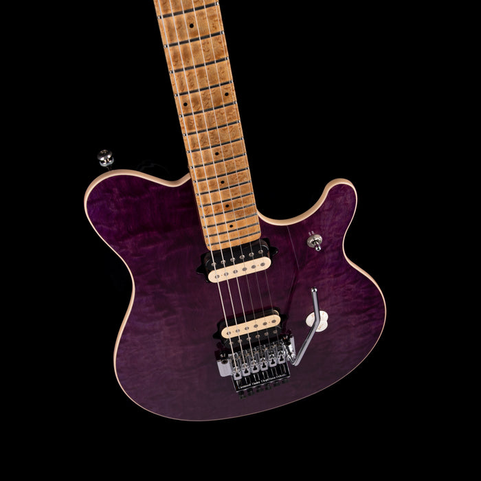 Used 1995 Ernie Ball Music Man Eddie Van Halen EVH Signature Floyd Translucent Purple with Case