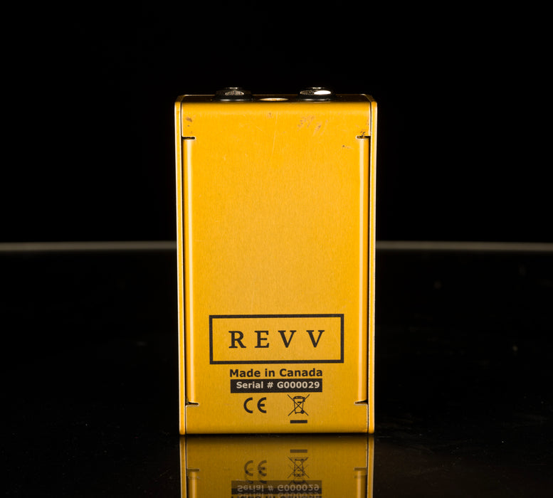 Used Revv G-Series G2 Gold Edition Overdrive Pedal With Box