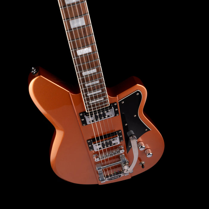 Pre-Owned 2016 Reverend Warhawk RT with Bigsby Copper with OHSC
