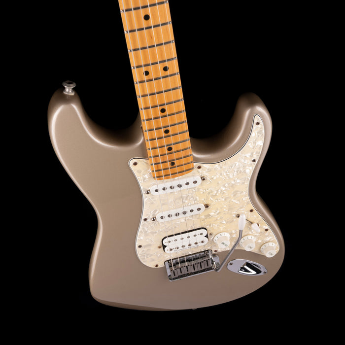 Pre-Owned 1996 Fender Lone Star Stratocaster HSS Shoreline Gold With OHSC