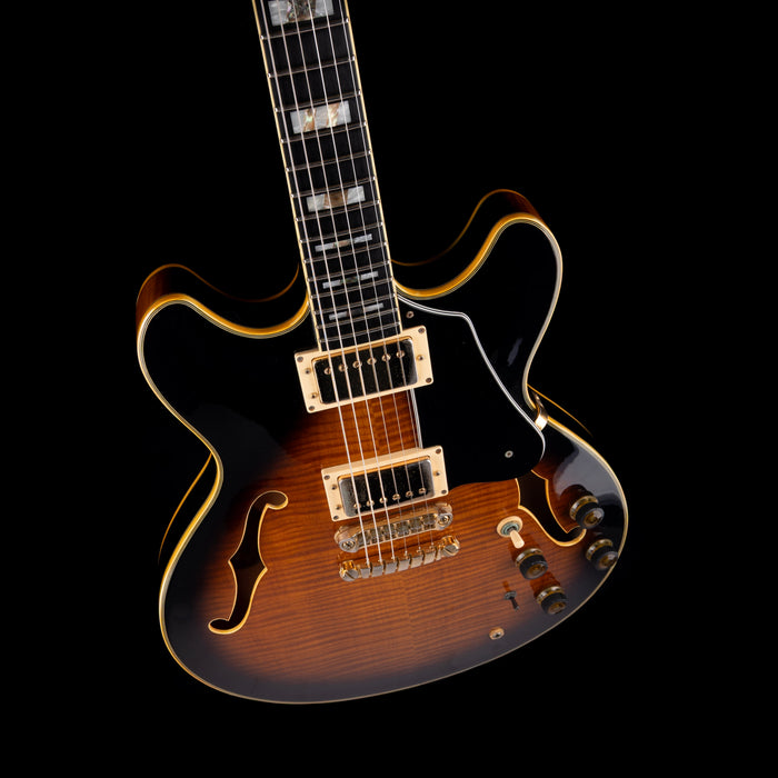 Pre-Owned 1986 Ibanez Artist AS-200 Sunburst with OHSC