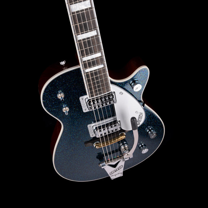 Gretsch Custom Shop Masterbuilt Gonzalo Madrigal G6128CS 1959 Duo Jet NOS Black Holoflake With Case