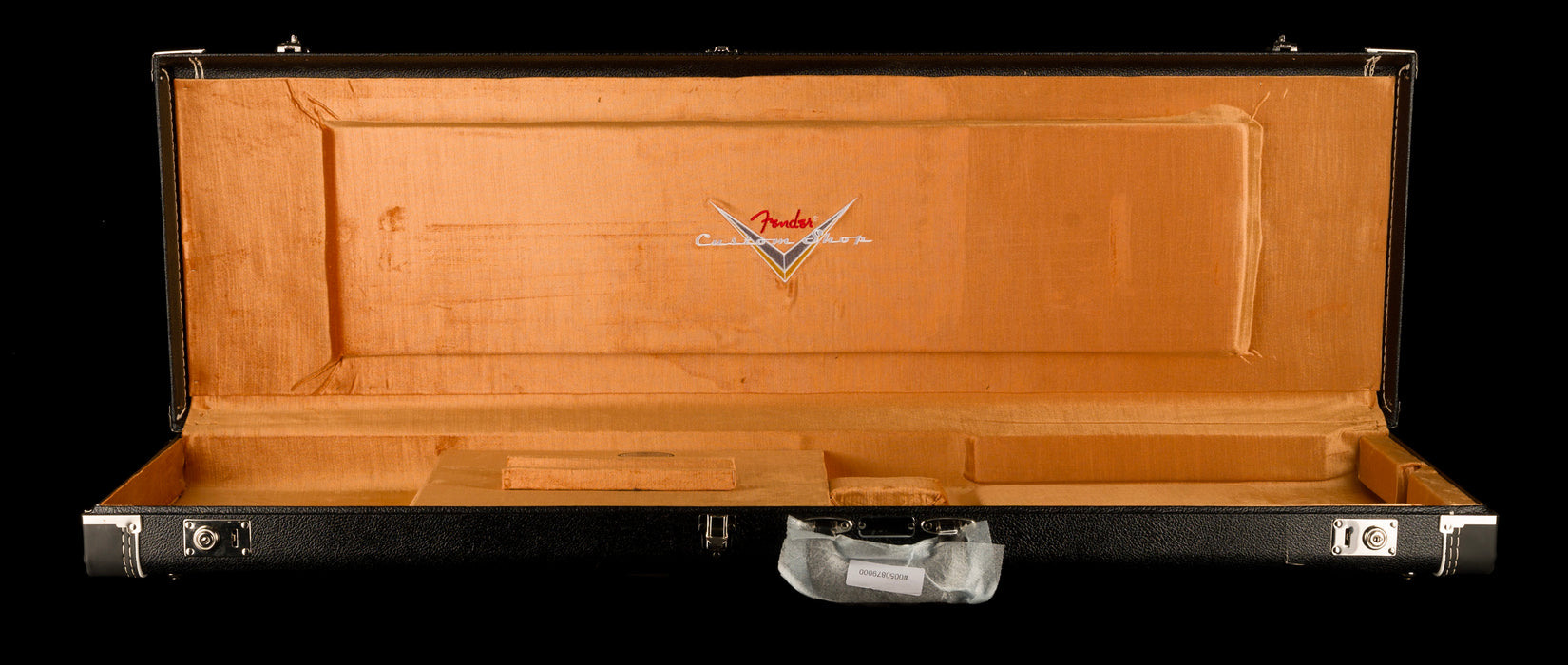 Used Fender Custom Shop G&G Bass Case Black with Peach Interior
